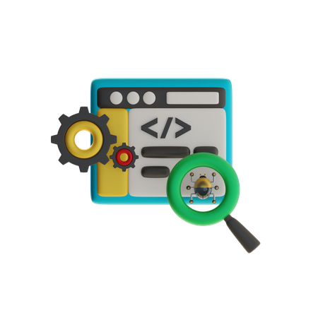 Registerkarte „Debugeinstellungen“  3D Icon