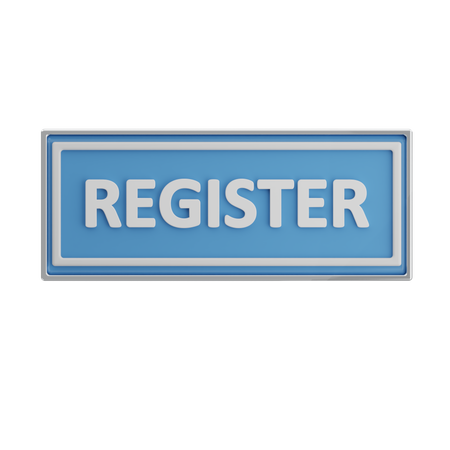 Registro  3D Icon