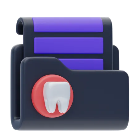 Registro dental  3D Icon