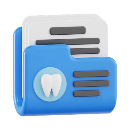 Registro dental  3D Icon