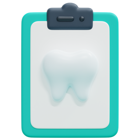 Registro dental  3D Icon