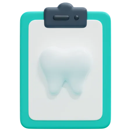 Registro dental  3D Icon