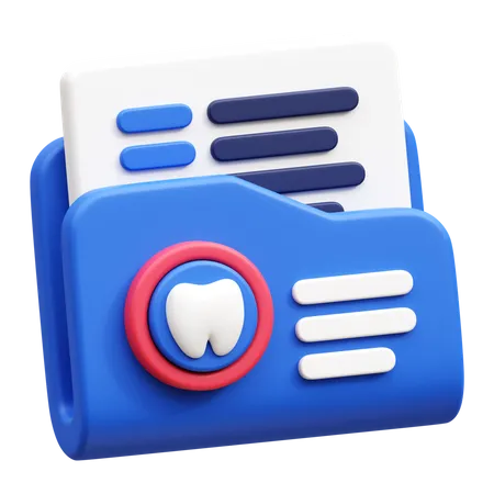 Registro dental  3D Icon