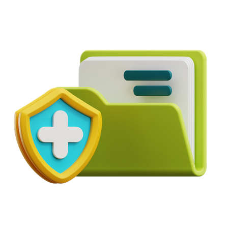 Registo médico  3D Icon