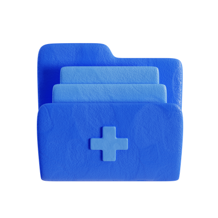 Registros médicos  3D Icon