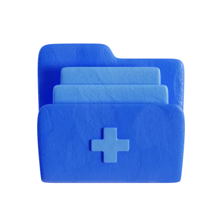 Registros médicos  3D Icon