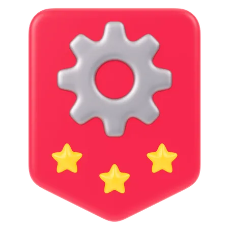 Insigne de réglage  3D Icon