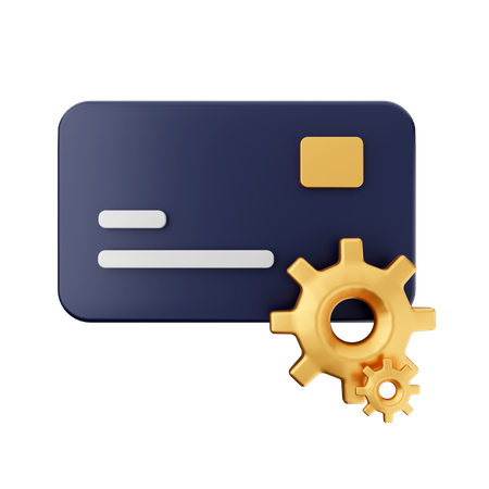 Paramètre de paiement  3D Icon