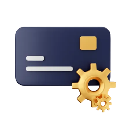 Paramètre de paiement  3D Icon