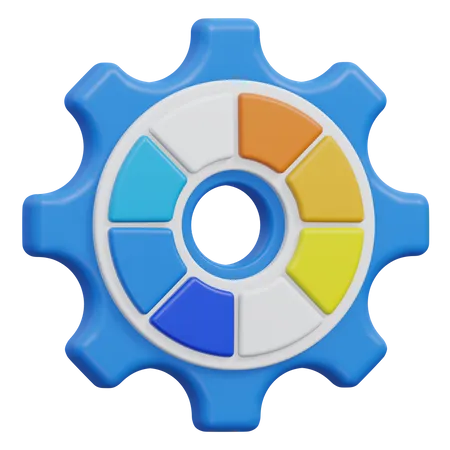 Réglage des couleurs  3D Icon