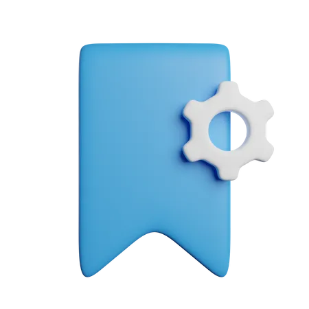 Paramètre de signet  3D Icon