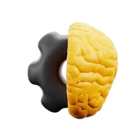 Réglage du cerveau  3D Icon