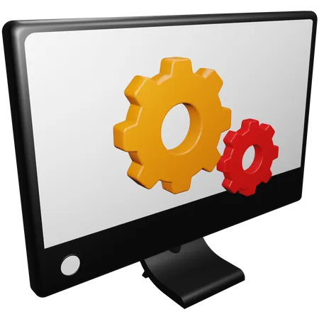 Réglage du moniteur  3D Icon