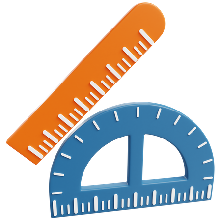 Règle  3D Icon
