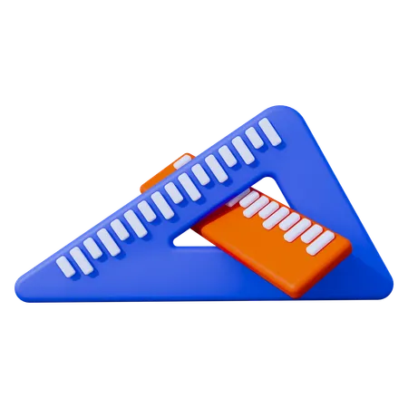 Règle  3D Icon