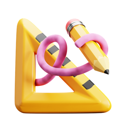 Règle  3D Icon