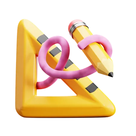 Règle  3D Icon