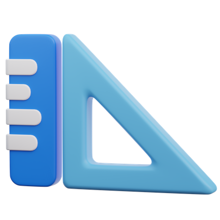 Règle  3D Icon