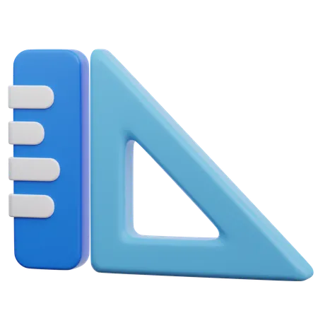 Règle  3D Icon