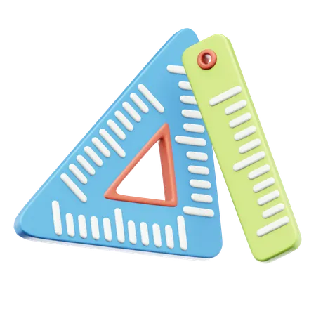 Règle  3D Icon