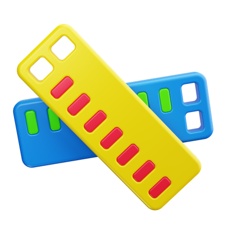 Règle  3D Icon