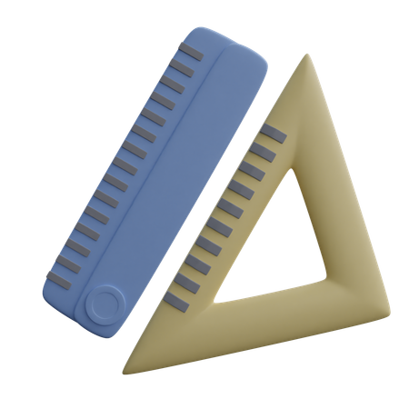 Règle  3D Icon