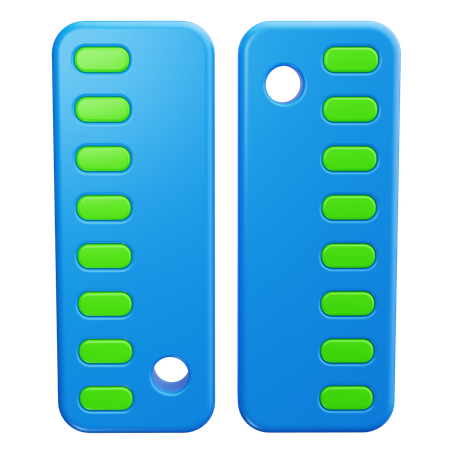 Règle  3D Icon