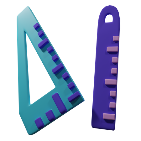 Règle  3D Icon