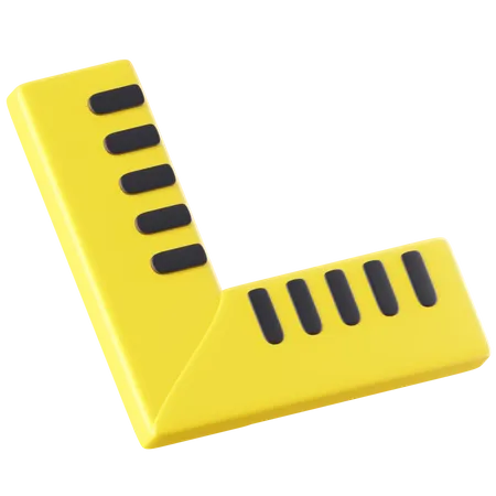 Règle  3D Icon