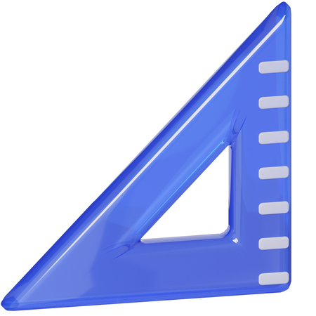 Règle  3D Icon