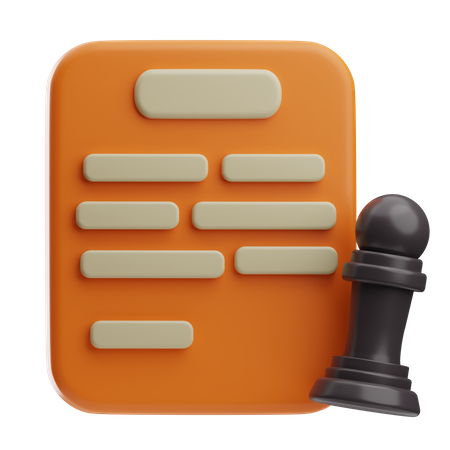 Regras de xadrez  3D Icon