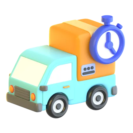 Regular Delivery  3D Icon