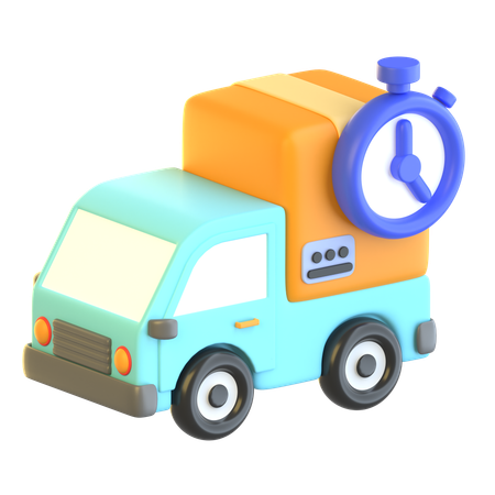 Regular Delivery  3D Icon