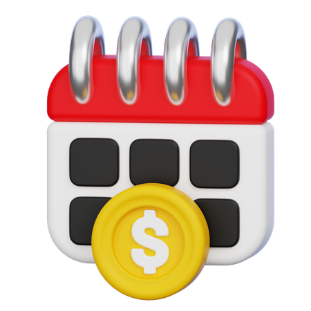 Regular Payments  3D Icon