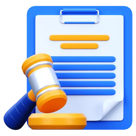 Regulation  3D Icon