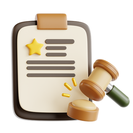 Regulation  3D Icon