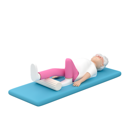 リハビリローラー  3D Icon