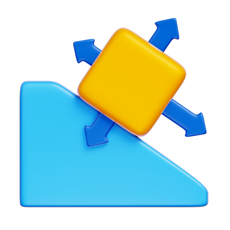 Reibung  3D Icon