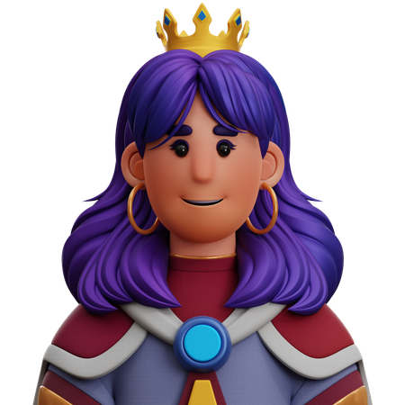 Reina  3D Icon