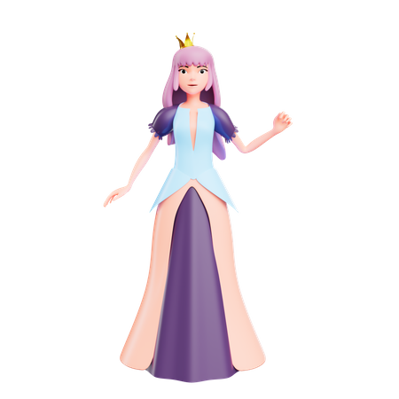 Reina  3D Illustration