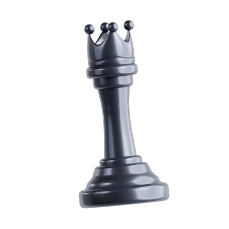 Reina del ajedrez  3D Icon