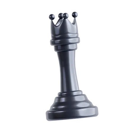 Reina del ajedrez  3D Icon
