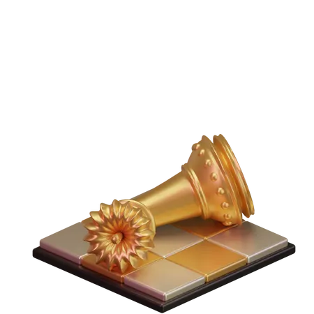 Paquete De Iconos 3 D Del Juego Premium Chess Gold 3D Icon