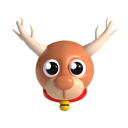 Reindeer  3D Icon