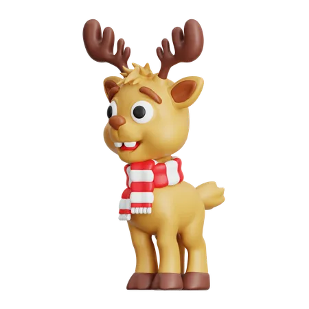 Reindeer  3D Icon