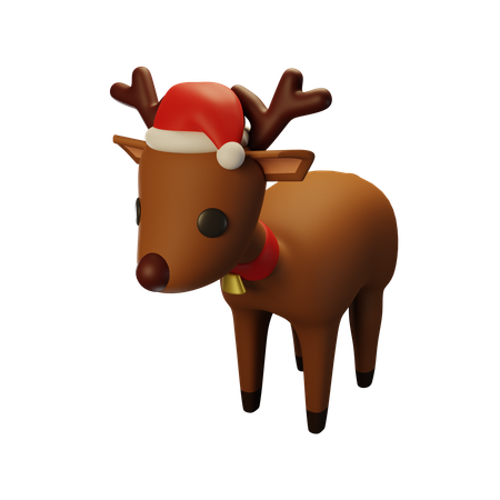 Reindeer  3D Icon