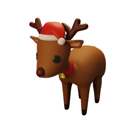 Reindeer  3D Icon