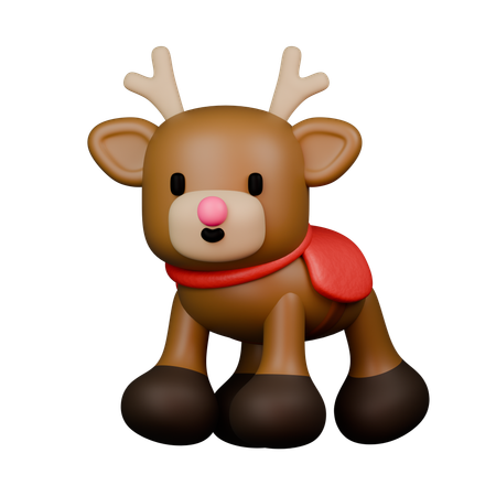 Reindeer  3D Icon