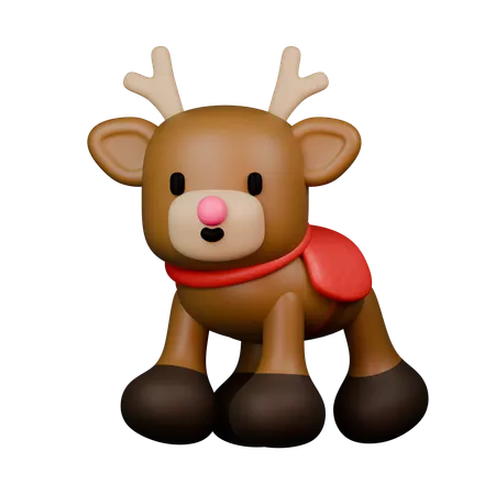 Reindeer  3D Icon