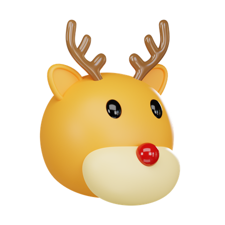 Reindeer  3D Icon